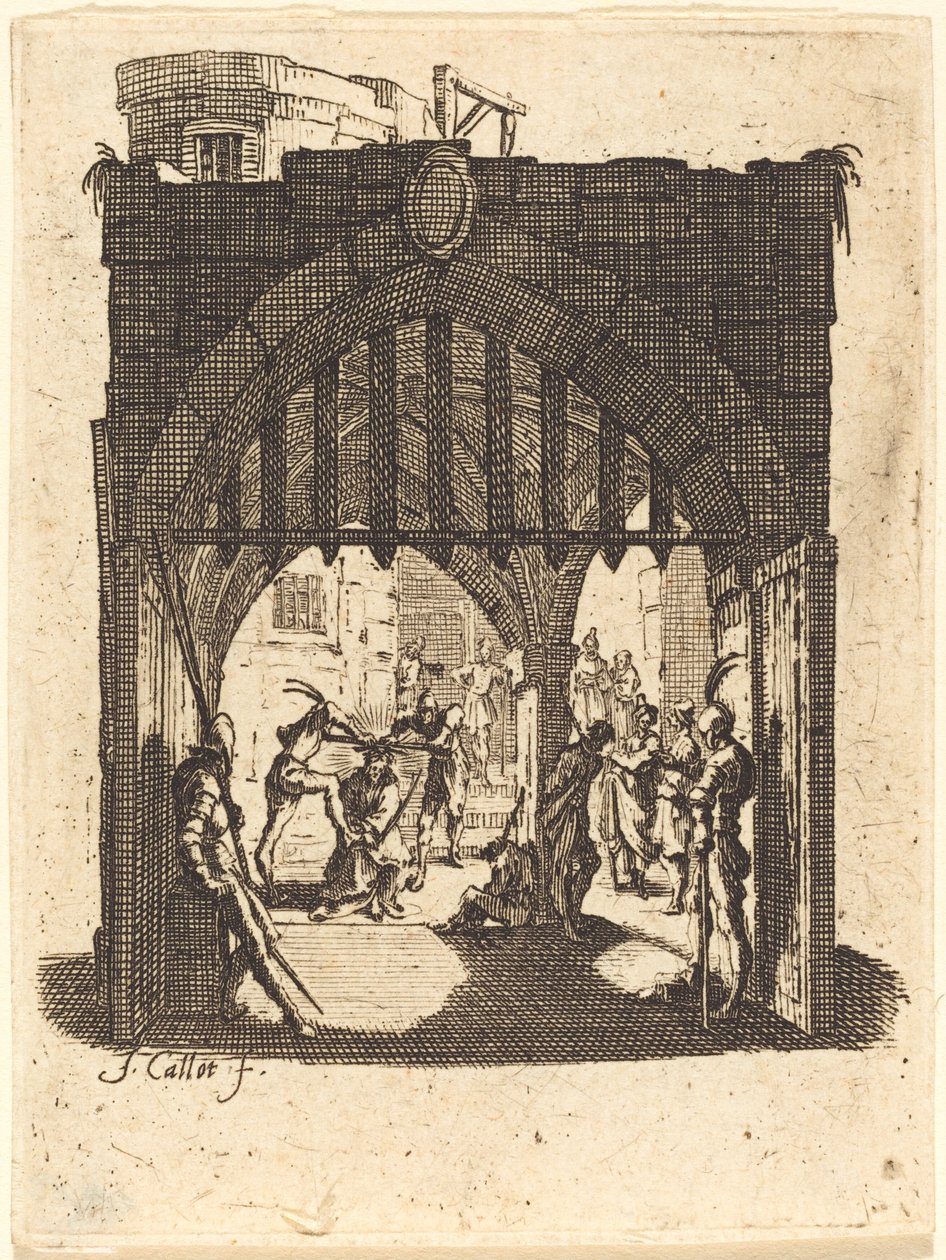 The Crowning with Thorns av Jacques Callot