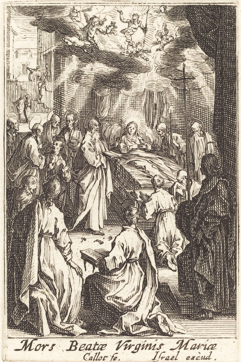 Jungfruns död av Jacques Callot