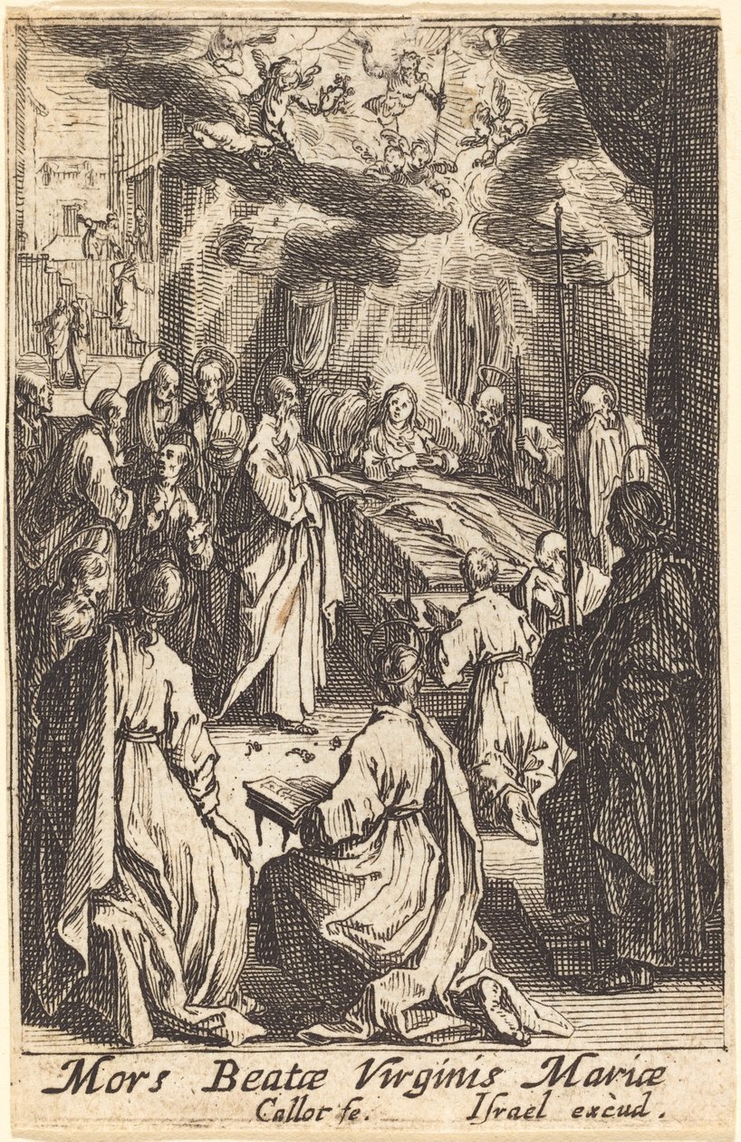Jungfruns död av Jacques Callot
