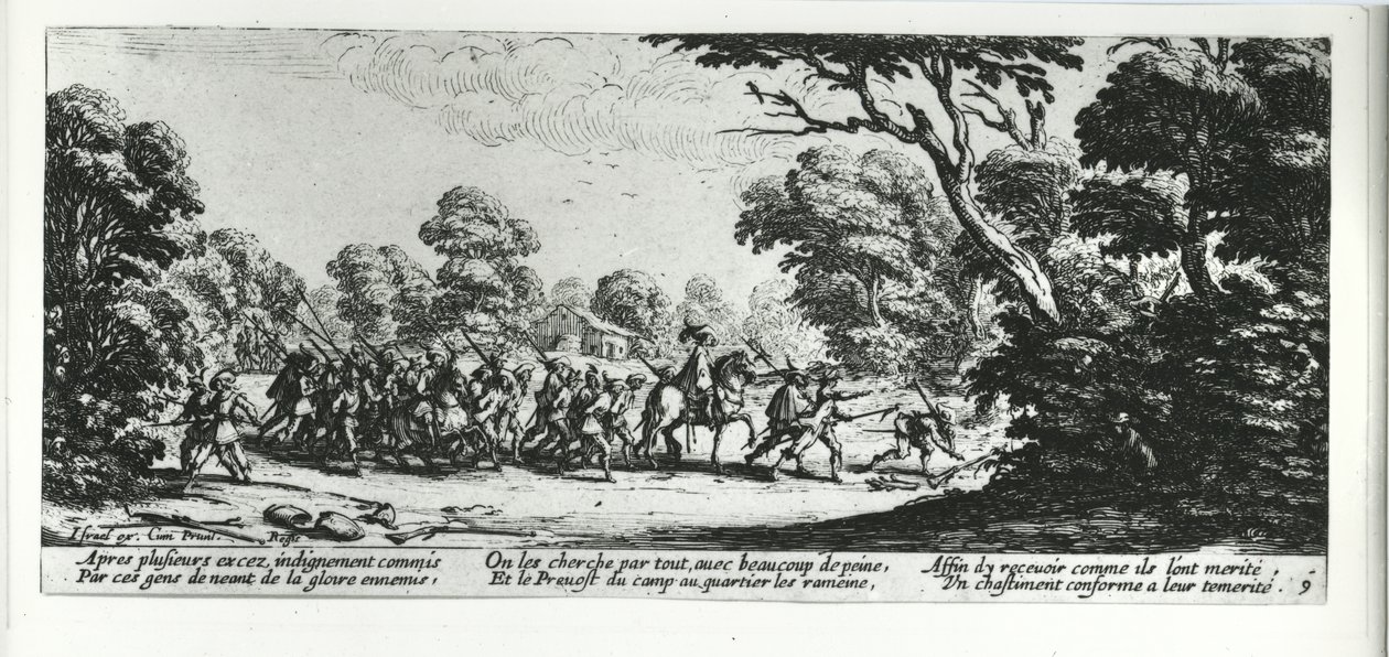The Discovery of the Brigands, plåt 9 från 