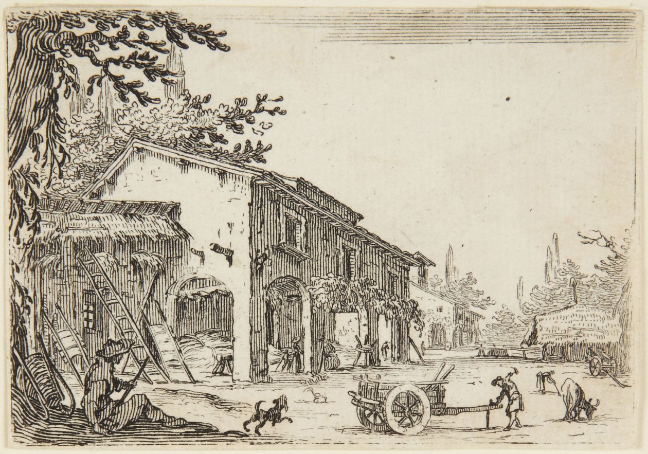 Gården av Jacques Callot