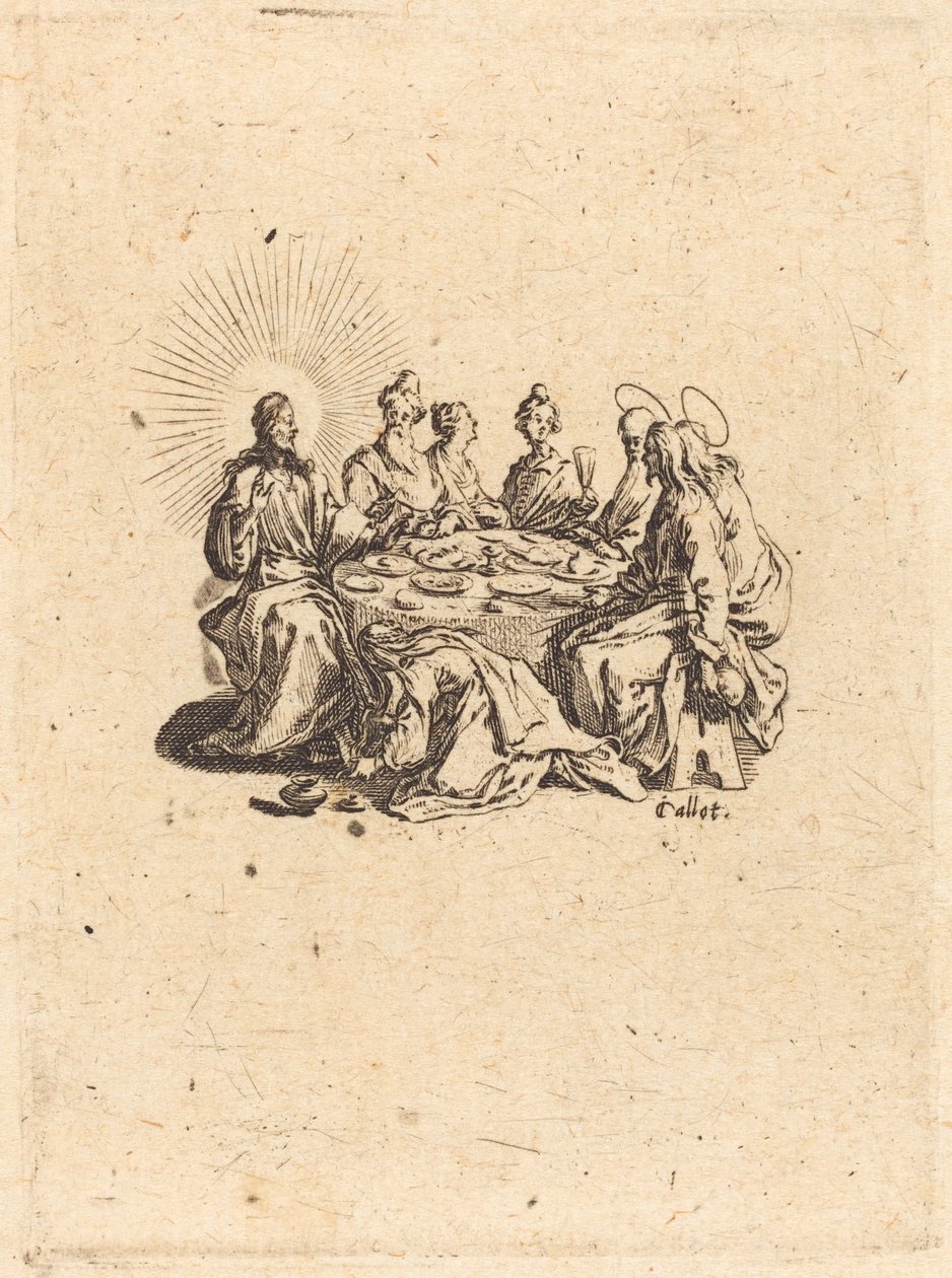 Fariséernas högtid av Jacques Callot