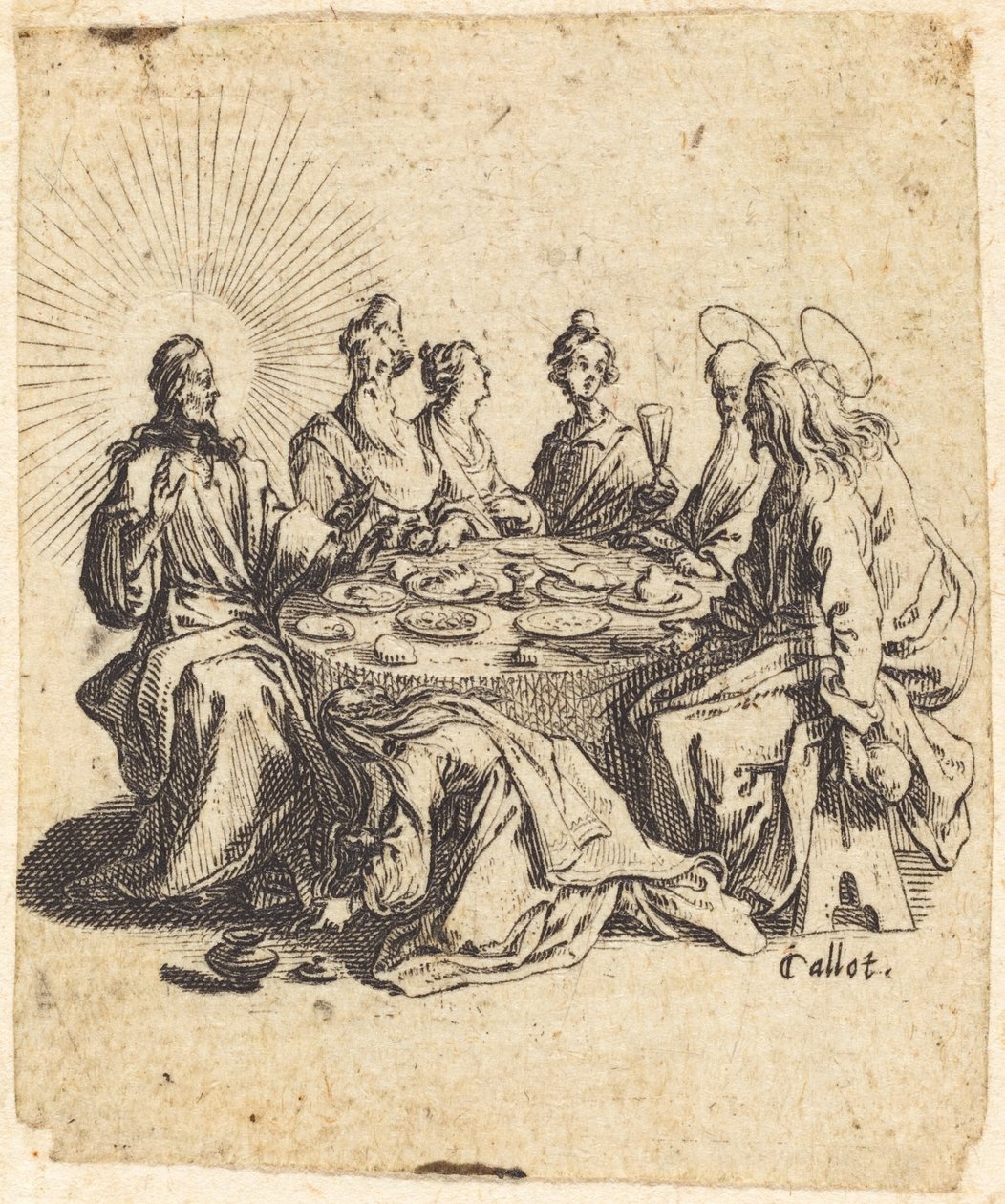 Fariséernas högtid av Jacques Callot