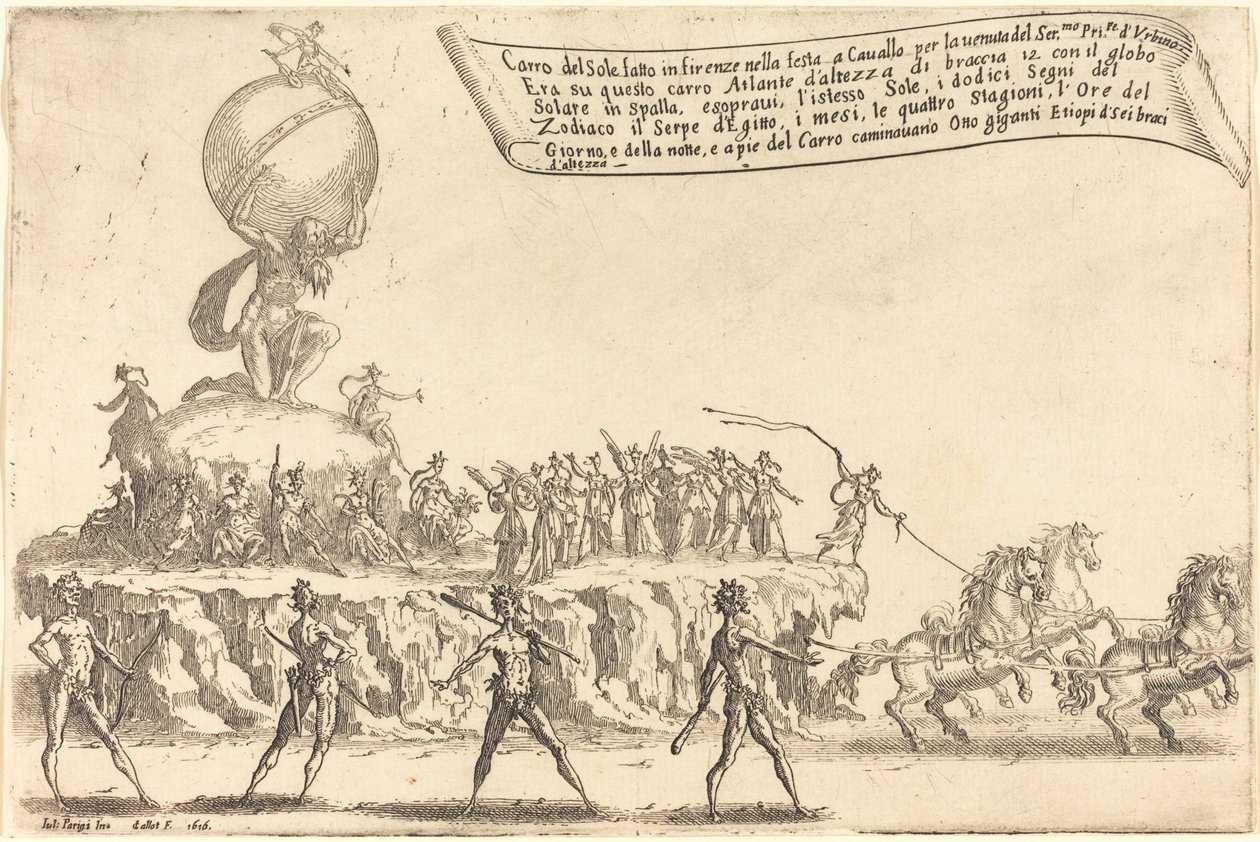 Solens flottör av Jacques Callot