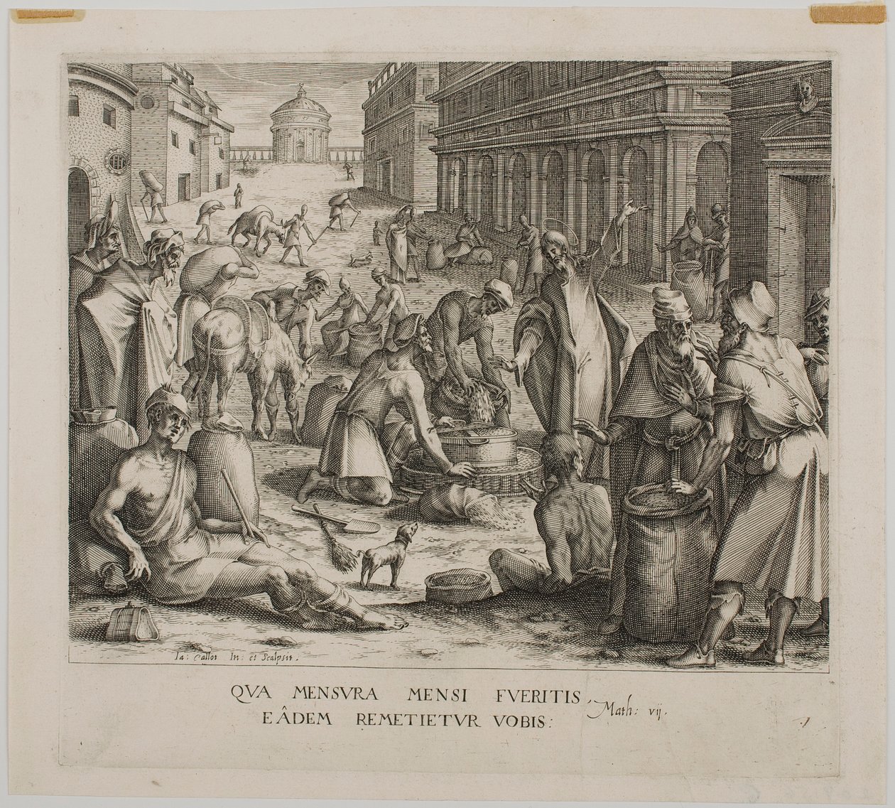 Spannmålarna av Jacques Callot