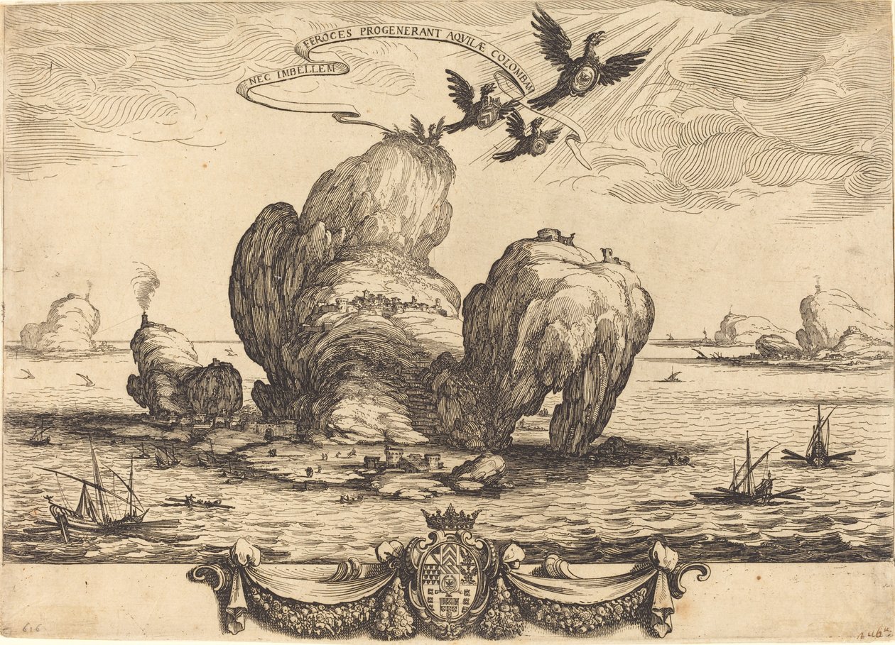 Den stora klippan av Jacques Callot