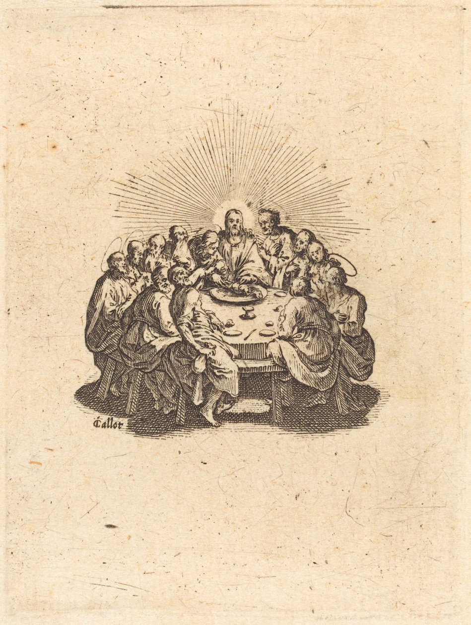 Sista måltiden av Jacques Callot