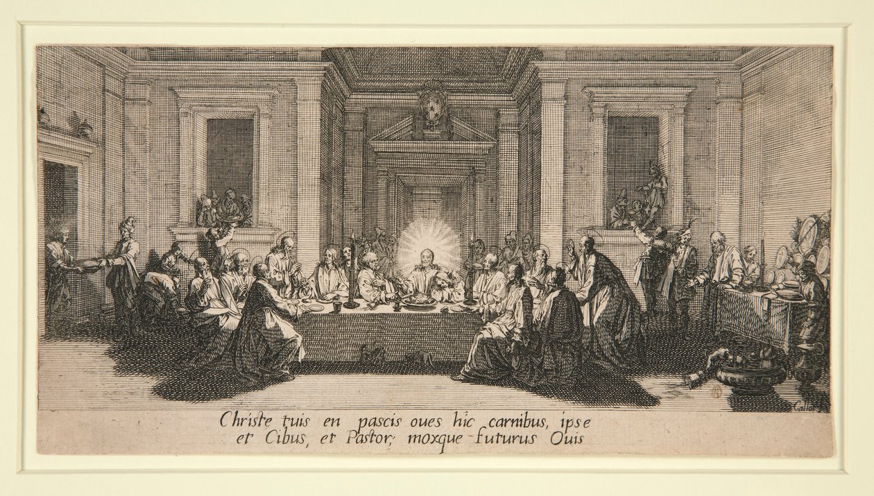 Sista måltiden av Jacques Callot