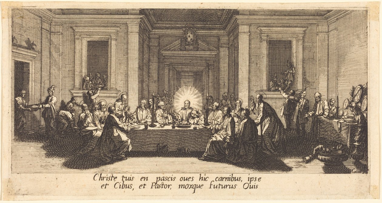 Nattvarden av Jacques Callot