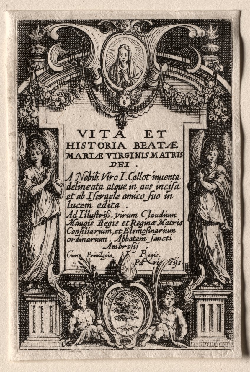Jungfruns liv. av Jacques Callot