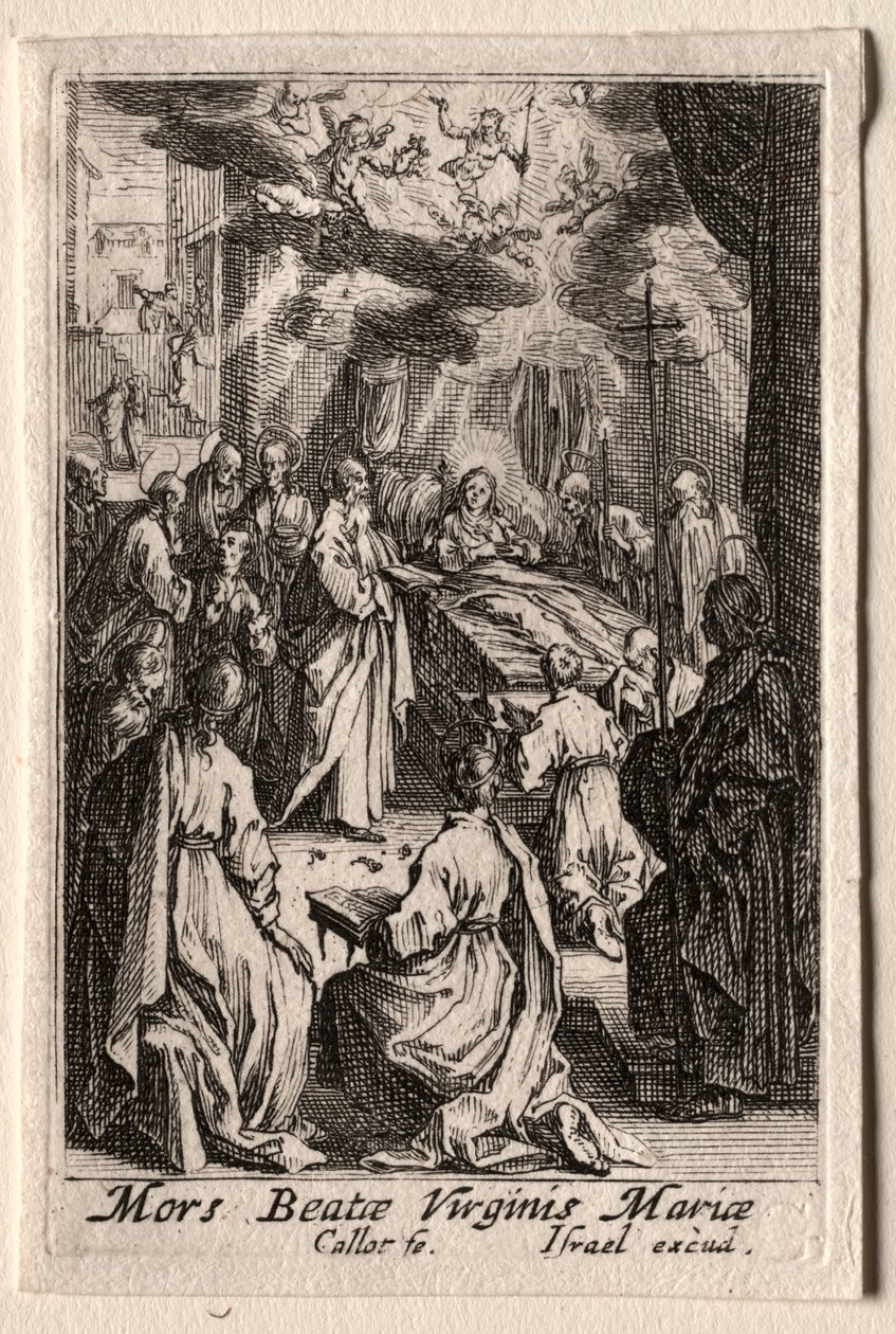 The Life of the Virgin: The Death of the Virgin av Jacques Callot