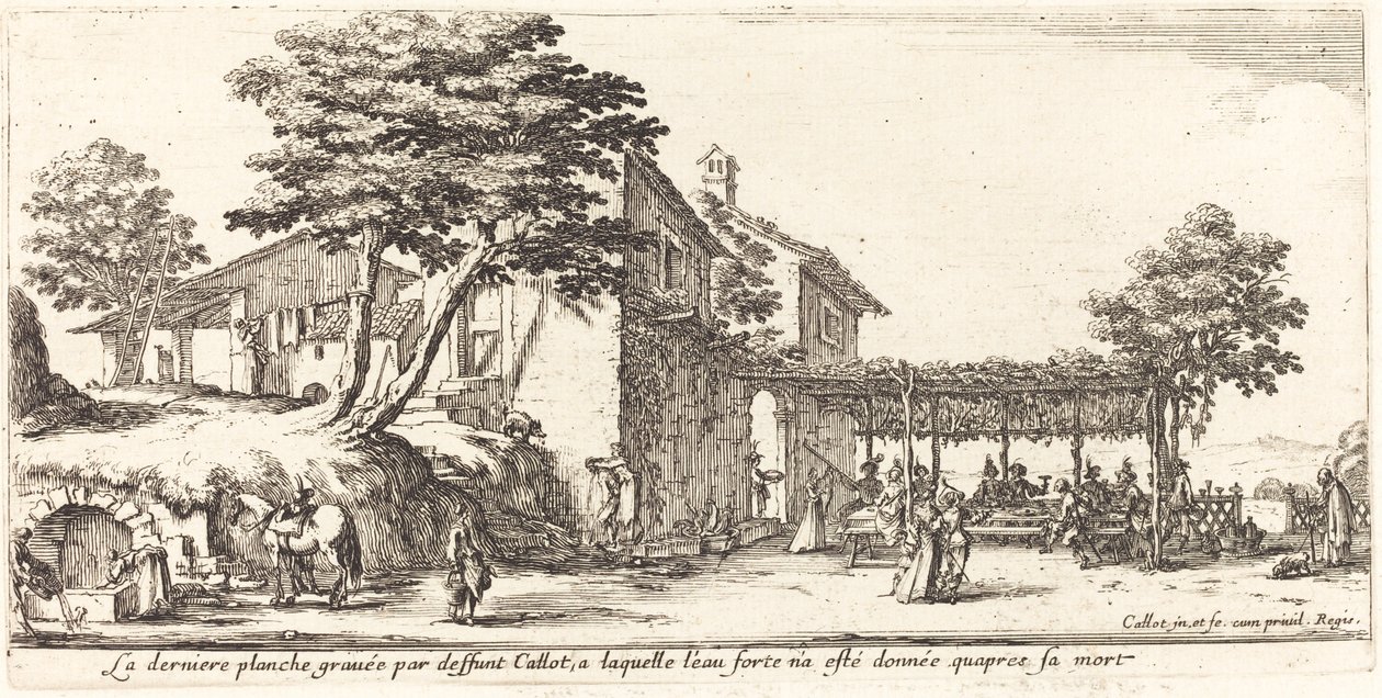 Den lilla spaljén av Jacques Callot