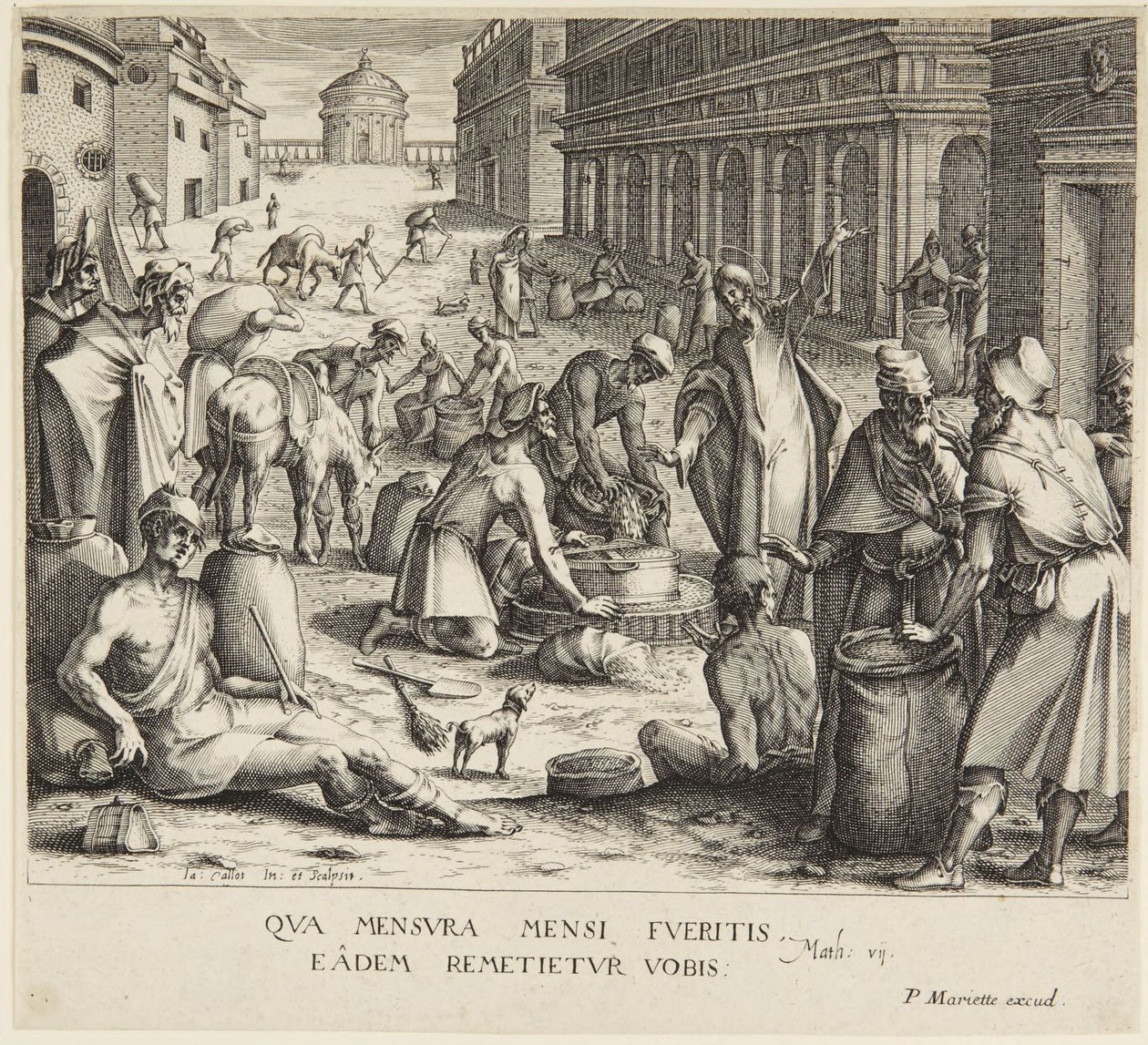 Spannmålsmätarna av Jacques Callot