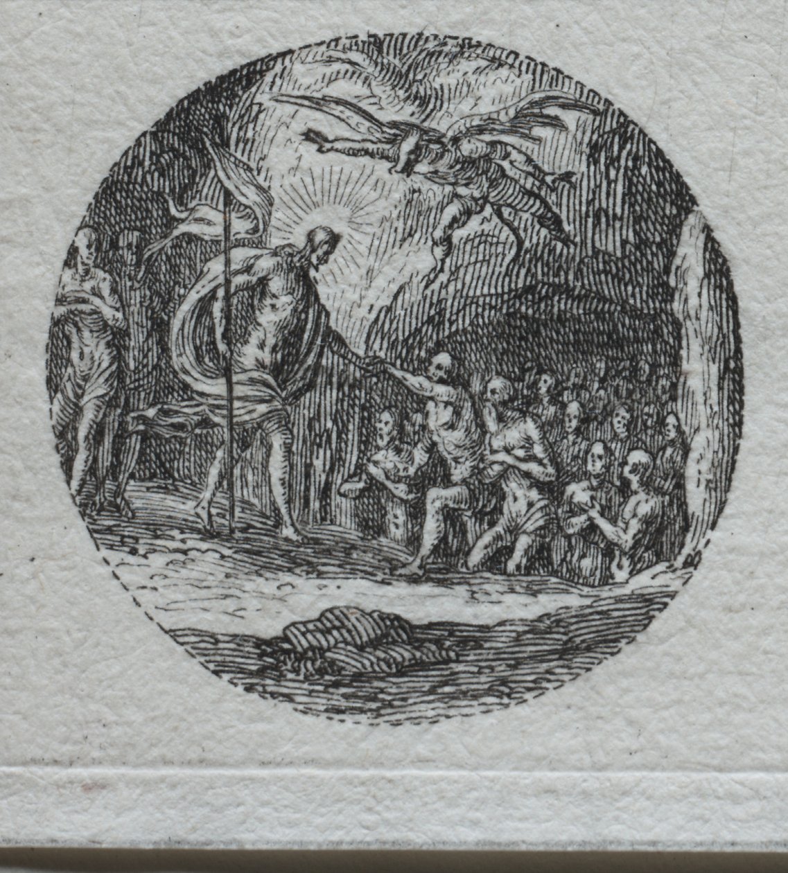 The Mysteries of the Passion: The Descent into Limbo av Jacques Callot