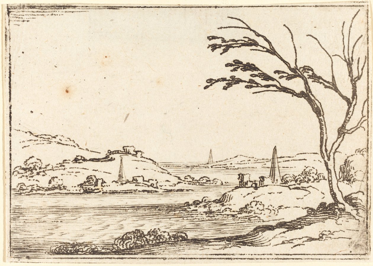 Nilens översvämning av Jacques Callot