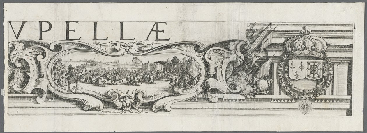 Belägringen av La Rochelle: Bild 3 av Jacques Callot