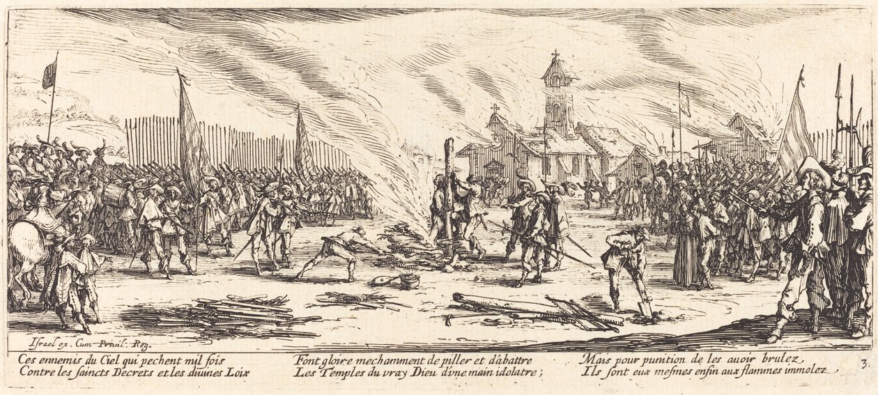 Staven, c. 1633. av Jacques Callot