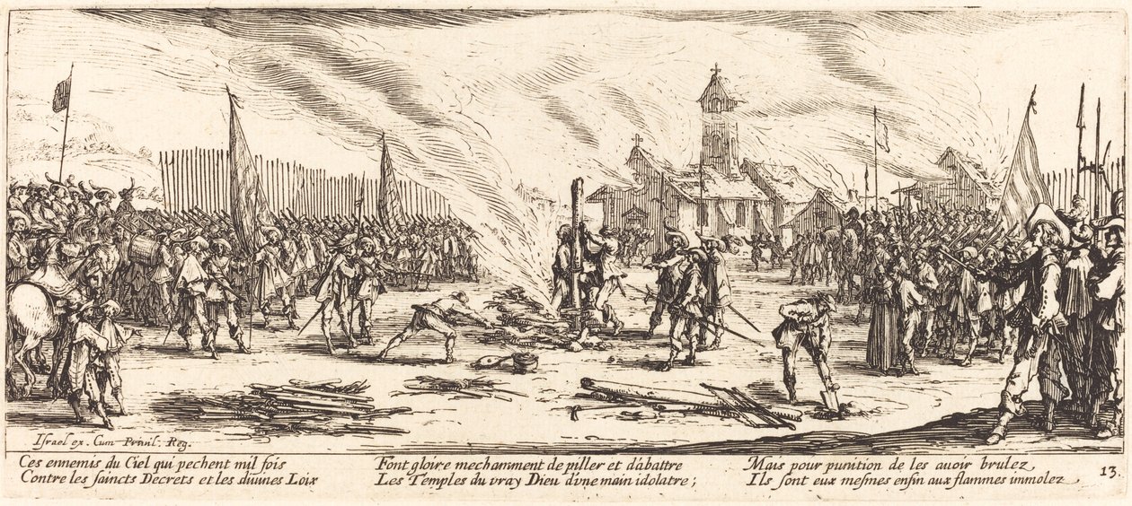 Staven, c. 1633. av Jacques Callot