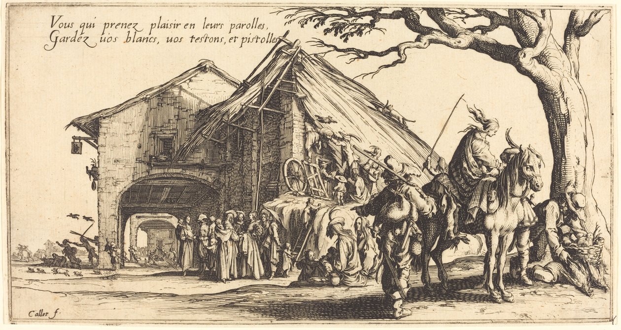 Stoppplatsen av Jacques Callot
