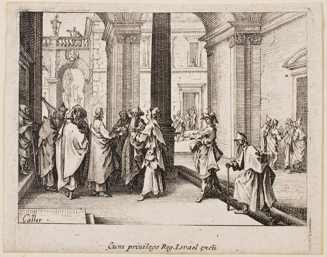 Skattmyntet, ur serien ”Nya testamentet” av Jacques Callot