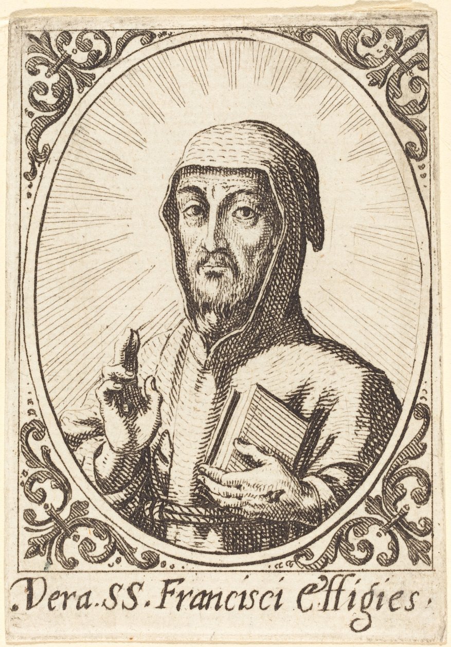 Sankt Franciskus sanna bild av Jacques Callot