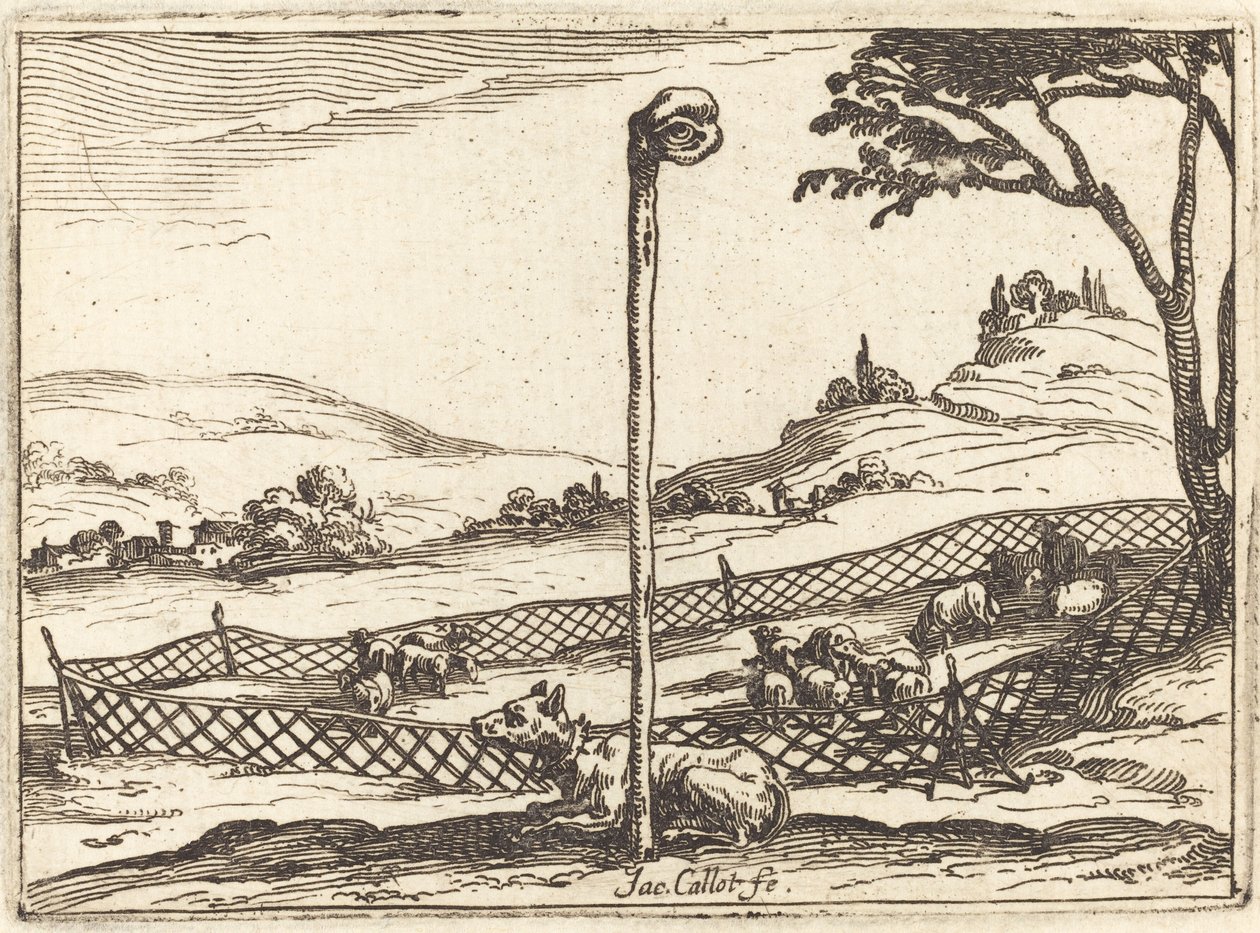 Det vaksamma ögat av Jacques Callot