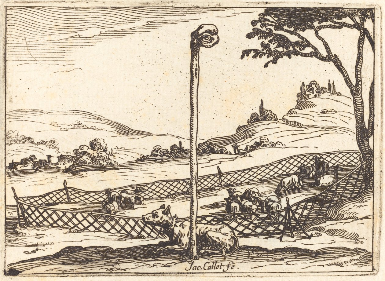 Det vaksamma ögat av Jacques Callot