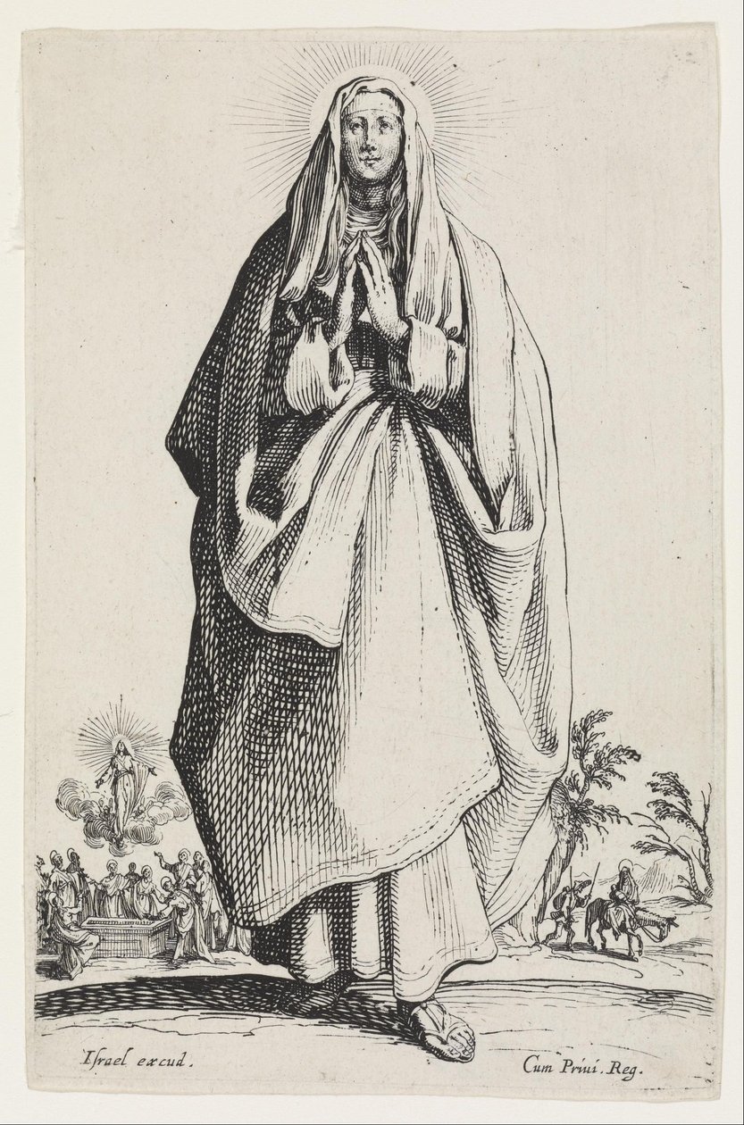 Jungfru Maria av Jacques Callot