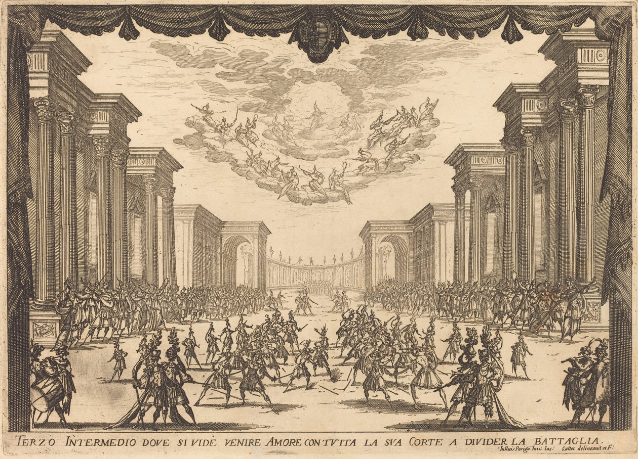 Tredje Intermezzo av Jacques Callot