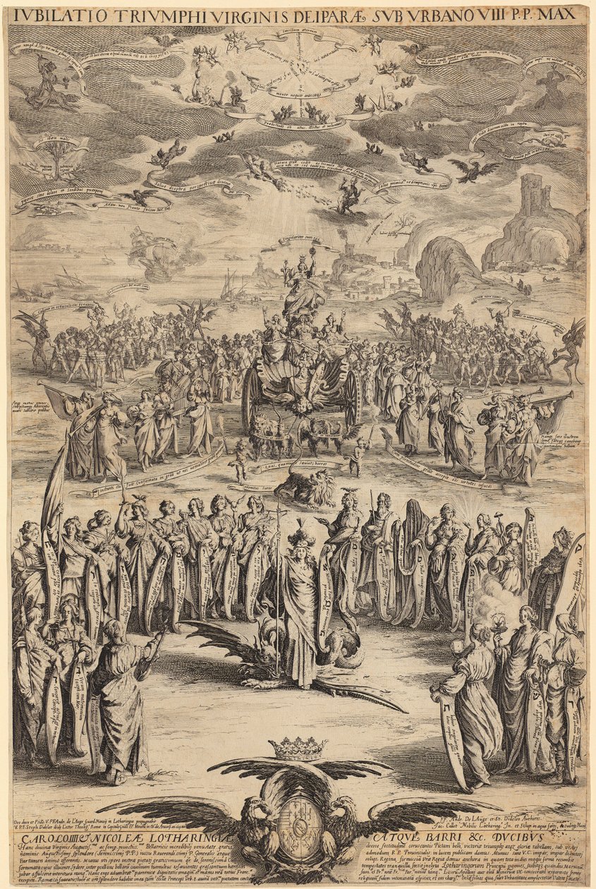 Jungfru Marias triumf av Jacques Callot