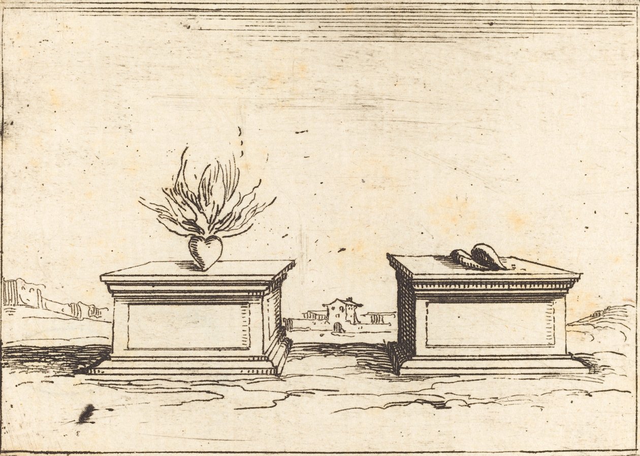 Två hjärtan av Jacques Callot