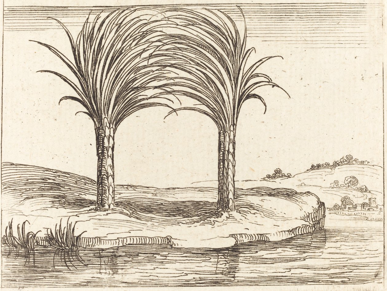 Två palmer av Jacques Callot