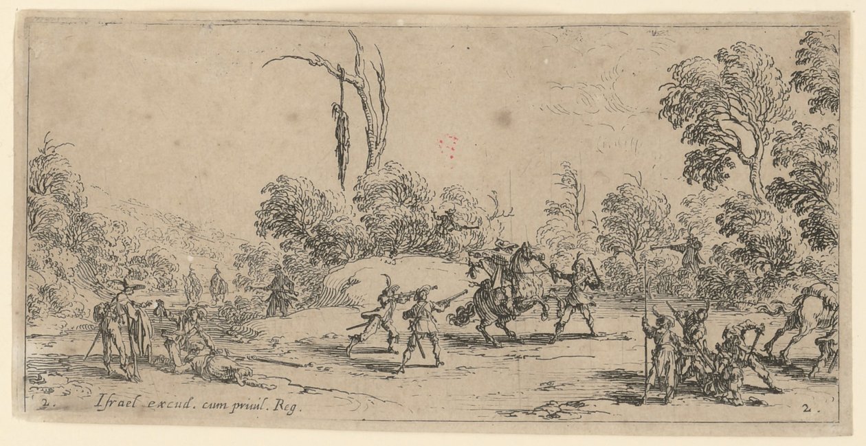 Överfall av Jacques Callot