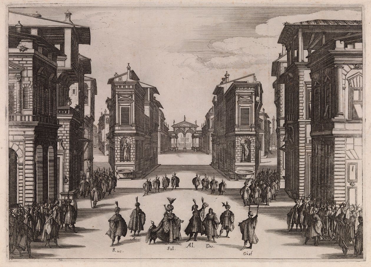 Utan titel av Jacques Callot