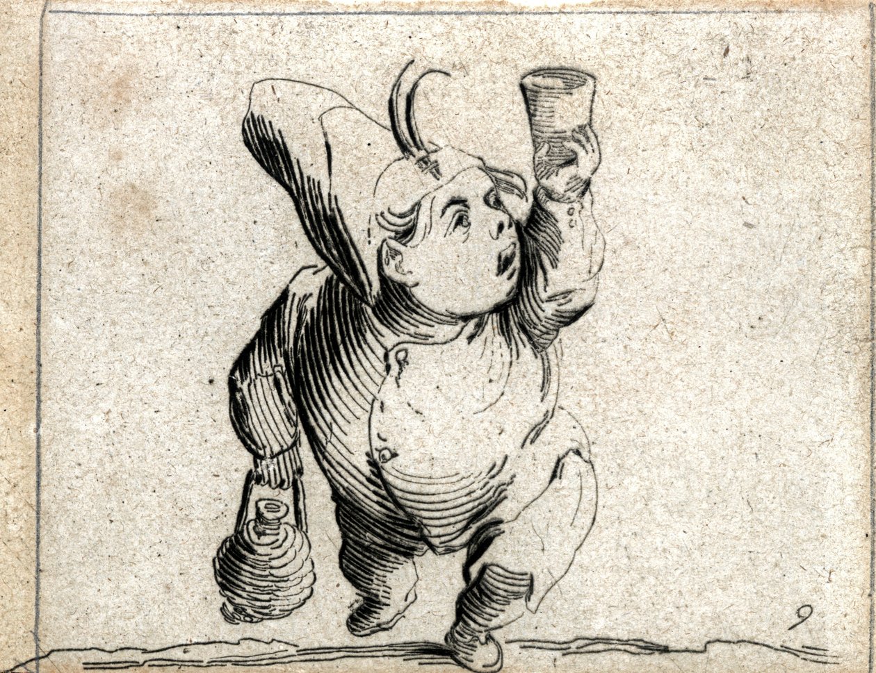 Varie Figure Gobbi ... (gravyr) av Jacques Callot