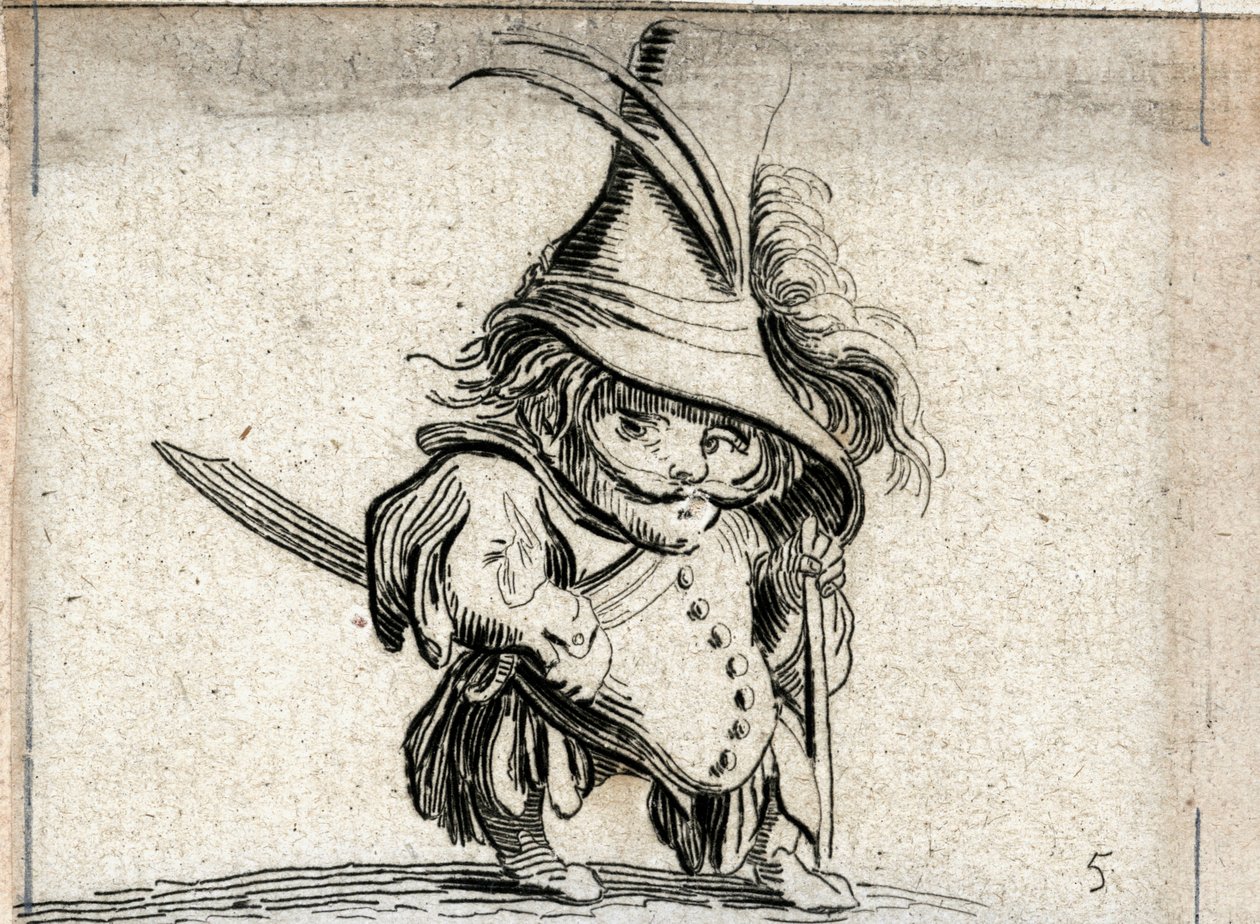 Varie Figure Gobbi ... (gravyr) av Jacques Callot