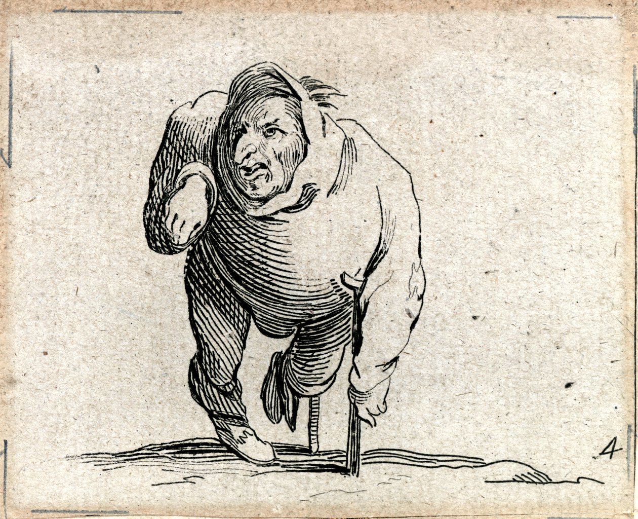 Varie Figure Gobbi ... (gravyr) av Jacques Callot
