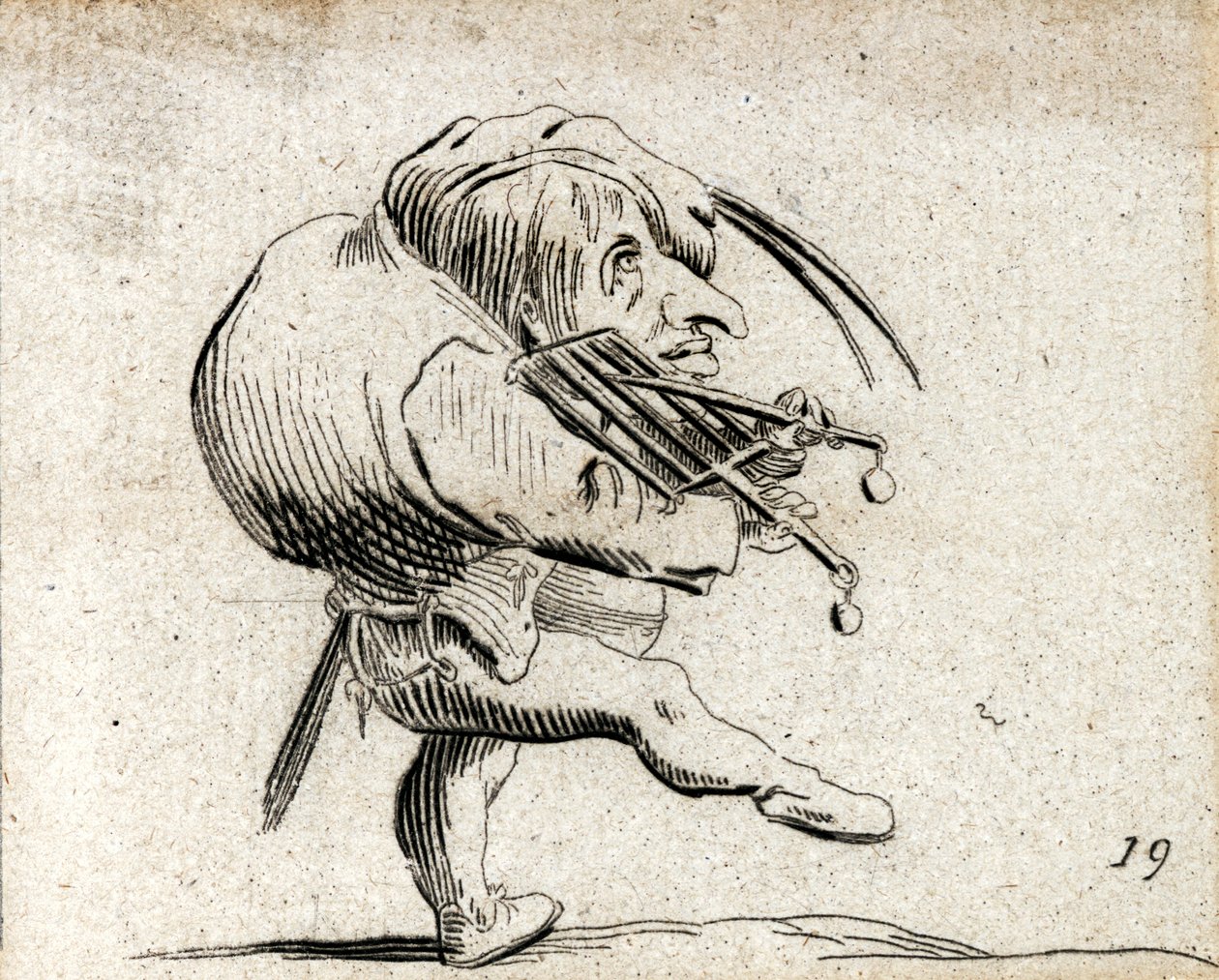 Varie Figure Gobbi ... (gravyr) av Jacques Callot