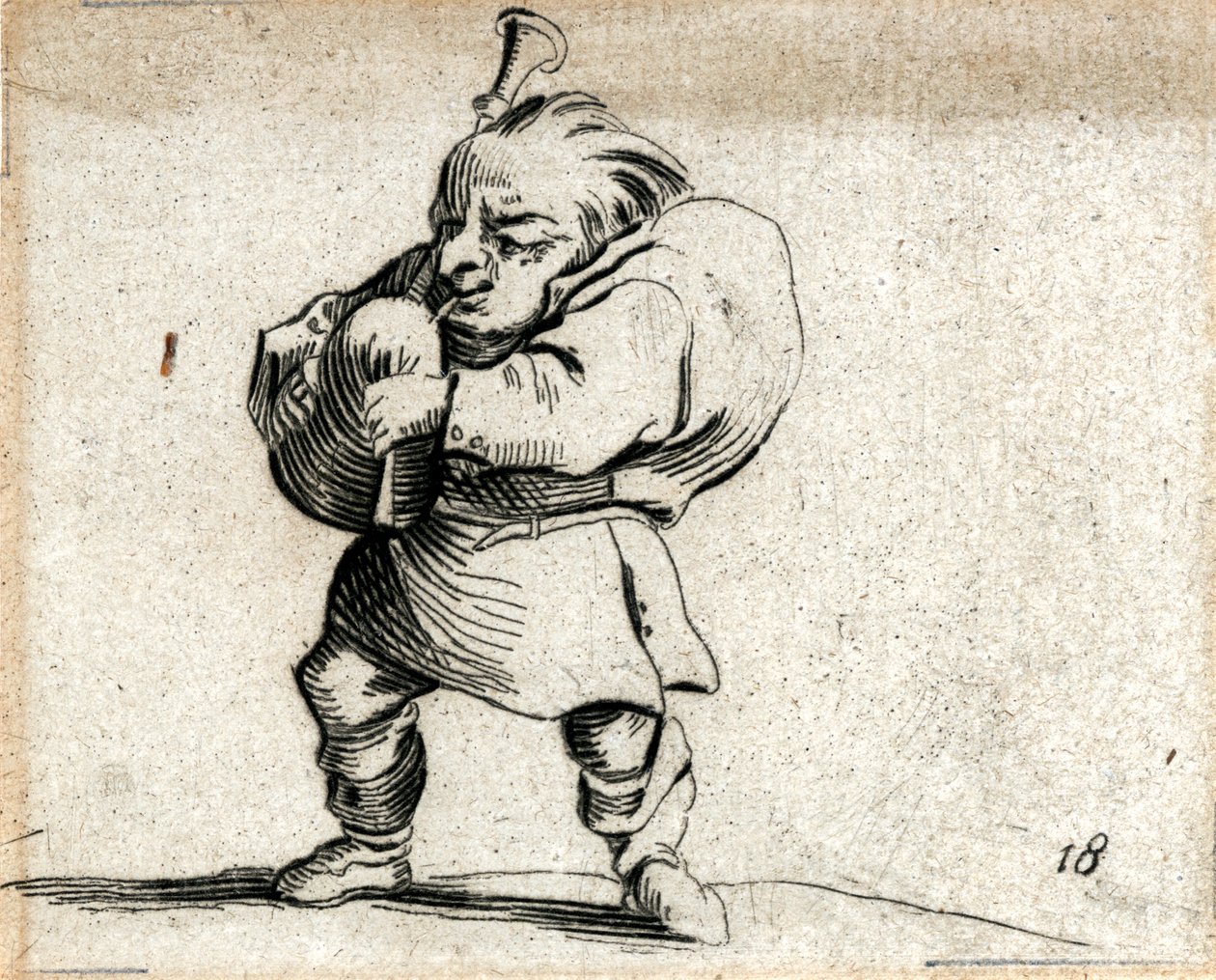 Varie Figure Gobbi ... (gravyr) av Jacques Callot