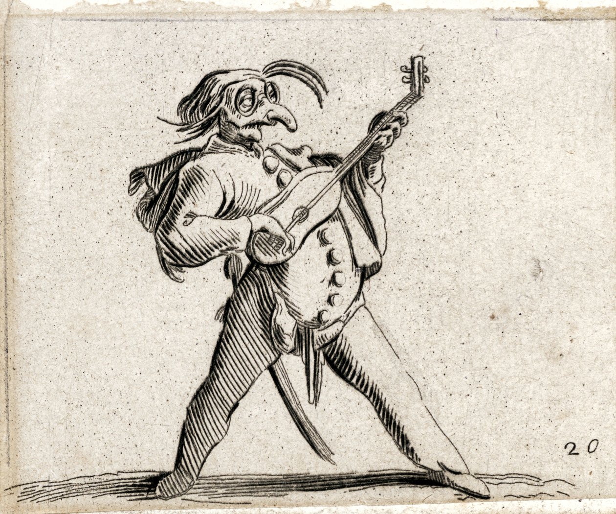 Varie Figure Gobbi ... (gravyr) av Jacques Callot