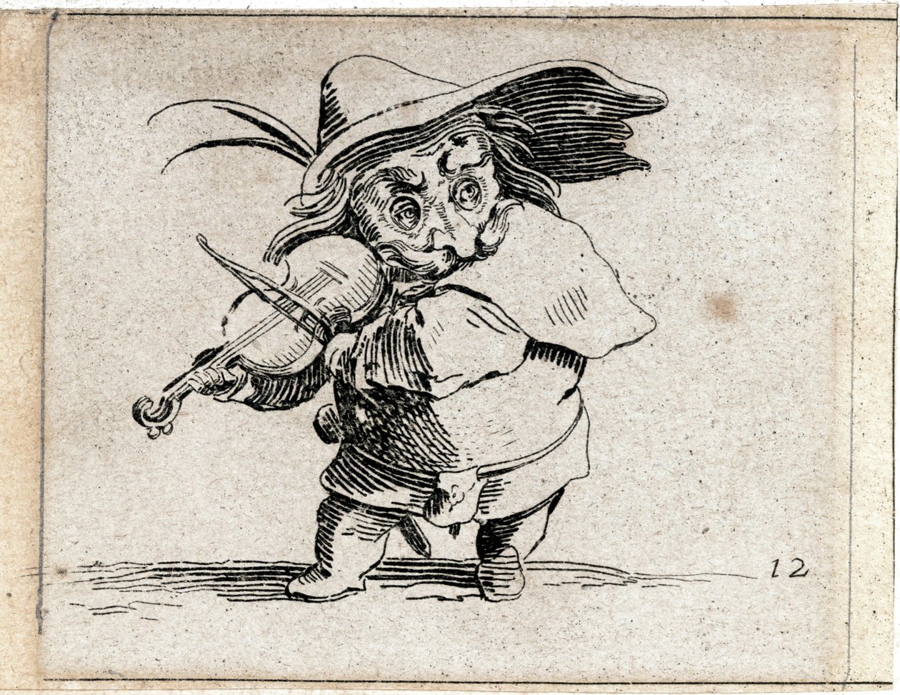 Varie Figure Gobbi ... (gravyr) av Jacques Callot