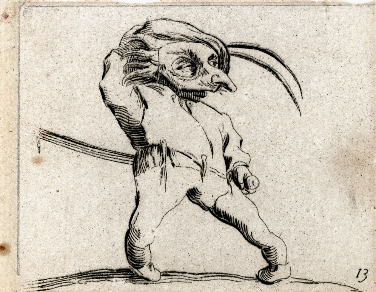 Varie Figure Gobbi ... (gravyr) av Jacques Callot