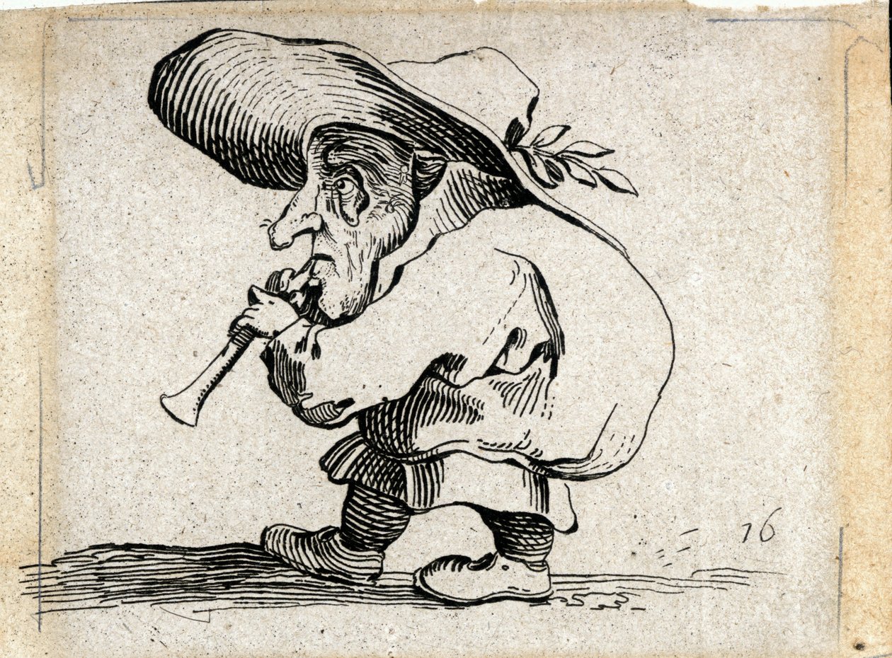Varie Figure Gobbi ... (gravyr) av Jacques Callot