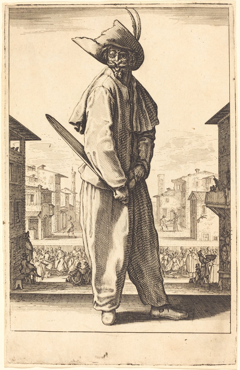 Zanni av Jacques Callot