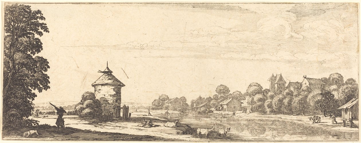 Duvkotan av Jacques Callot or Follower of Jacques Callot