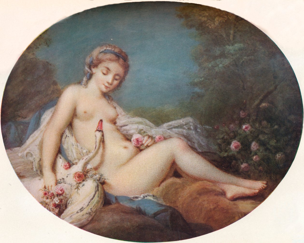 Leda, 1700-talet, 1917 av Jacques Charlier