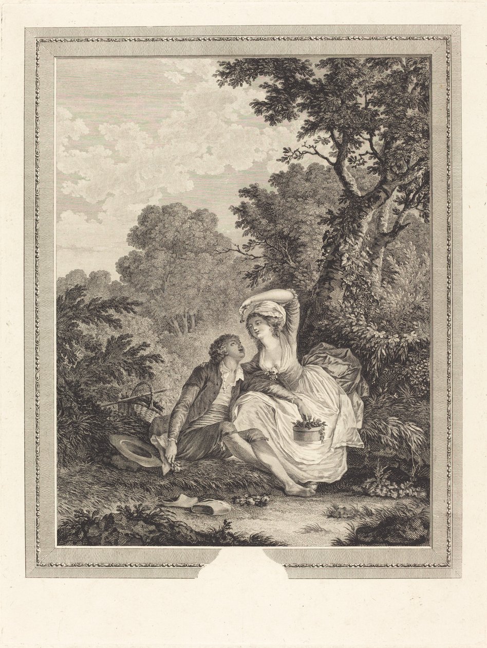 Hovar av Jacques Couché after Nicolas Lavreince