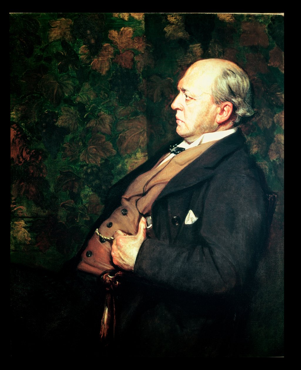 Porträtt av Henry James (1843-1916) 1908 av Jacques Emile Blanche