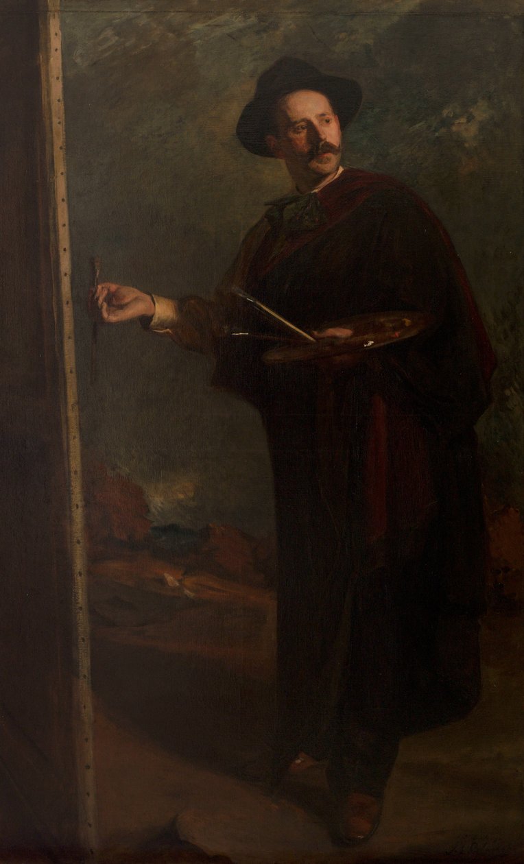 Porträtt av Ignatius Zuloaga och Zabaleta 1870-1945, 1900-1 av Jacques Emile Blanche