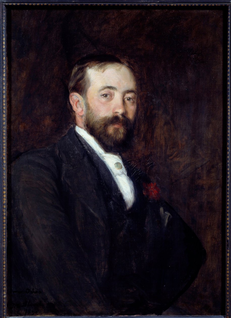 Porträtt av den spanske målaren Don Rafael de Ochoa y Madrazo (1858) Målning av Jacques Emile (Jacques-Emile) Blanche (1861-1942) 1890 Sön. 0,55x0,77 m Rouen, Musee des Beaux Arts av Jacques Emile Blanche